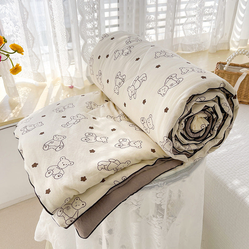 Floral Embroidered Comforter Kalsten