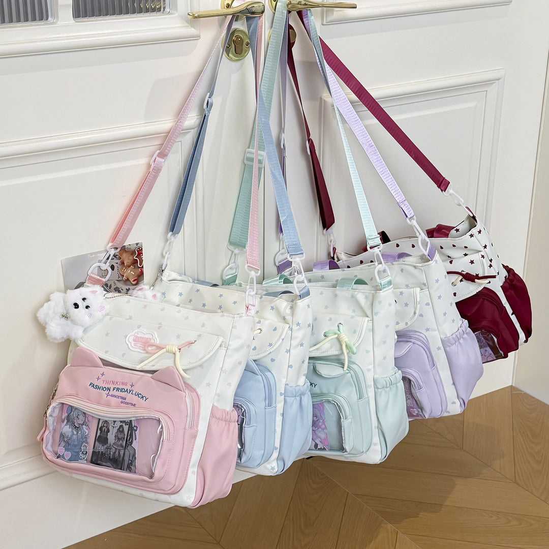 Trendy Multi-Pocket Shoulder Bag Kalsten