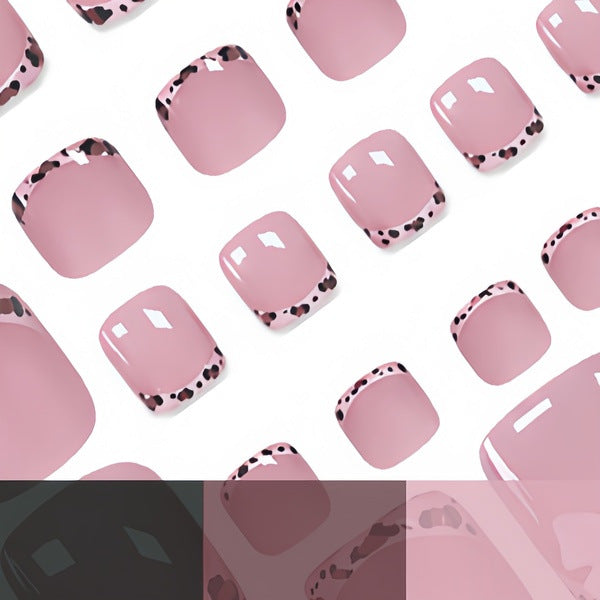 Floral-Themed Pedicure Nail Art Enhancements Kalsten