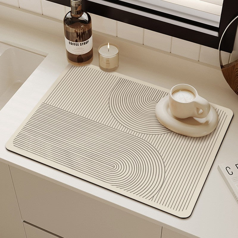 Modern Kitchen Counter Mat