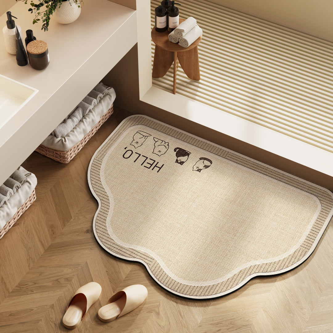 Stylish Bathroom Mat for Modern Interiors