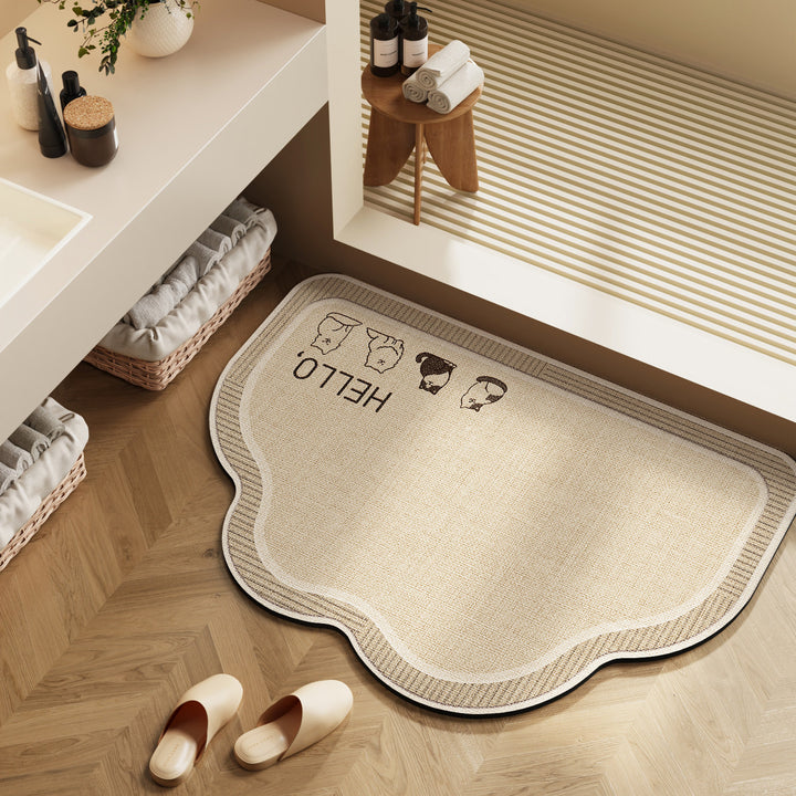 Stylish Bathroom Mat for Modern Interiors