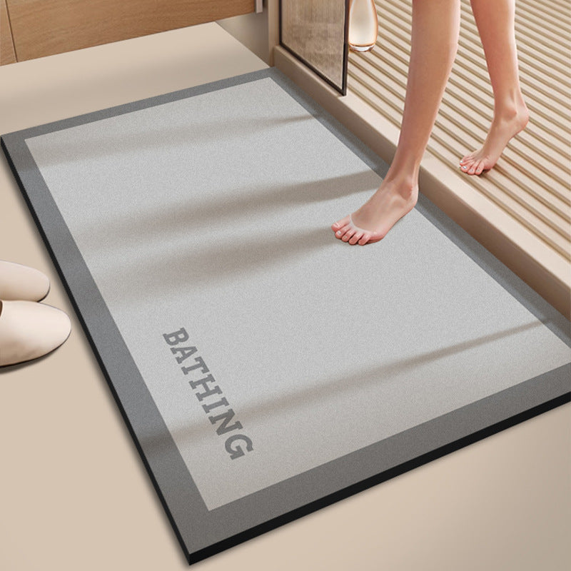 Soft Textured Bathroom Rug Kalsten