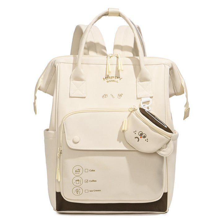 Multi-Functional Casual Backpack with Detachable Pouch kalsten