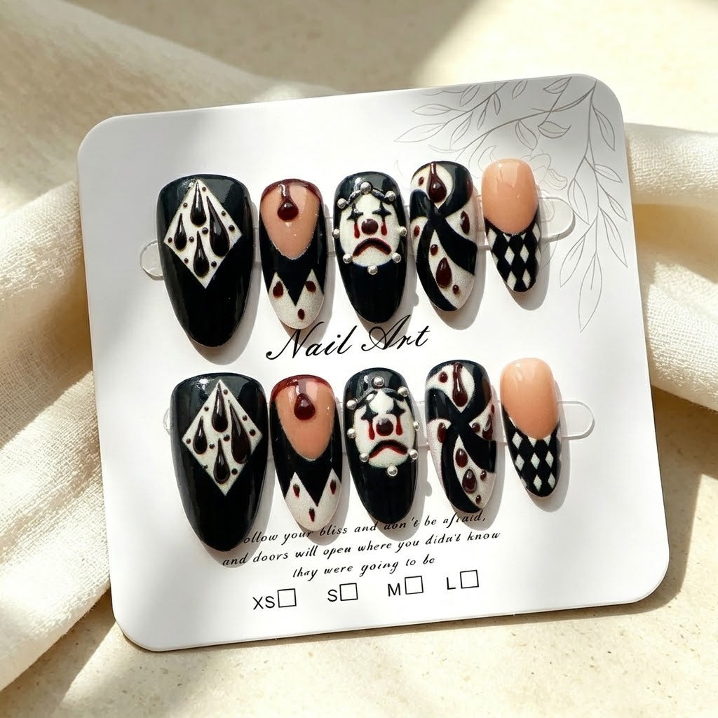 Gothic Chic Press-On Nail Set