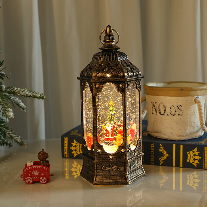 Illuminated Vintage Christmas Lantern Kalsten