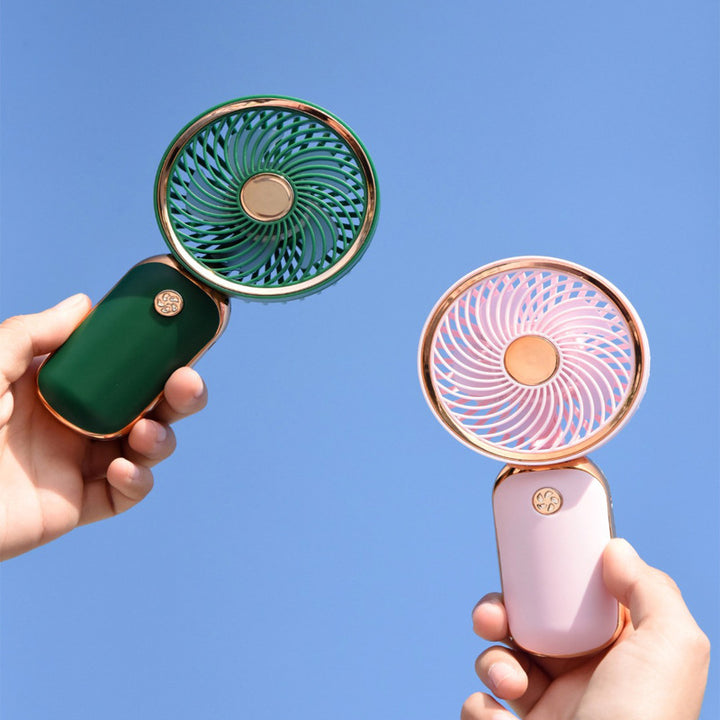 Women's Portable Mini Fan with Innovative Spiral Design Kalsten