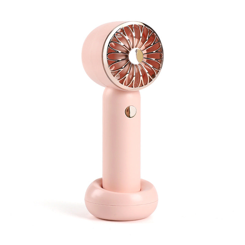 Ladies Portable Hand Fan with Powerful Battery and Stylish Design Kalsten