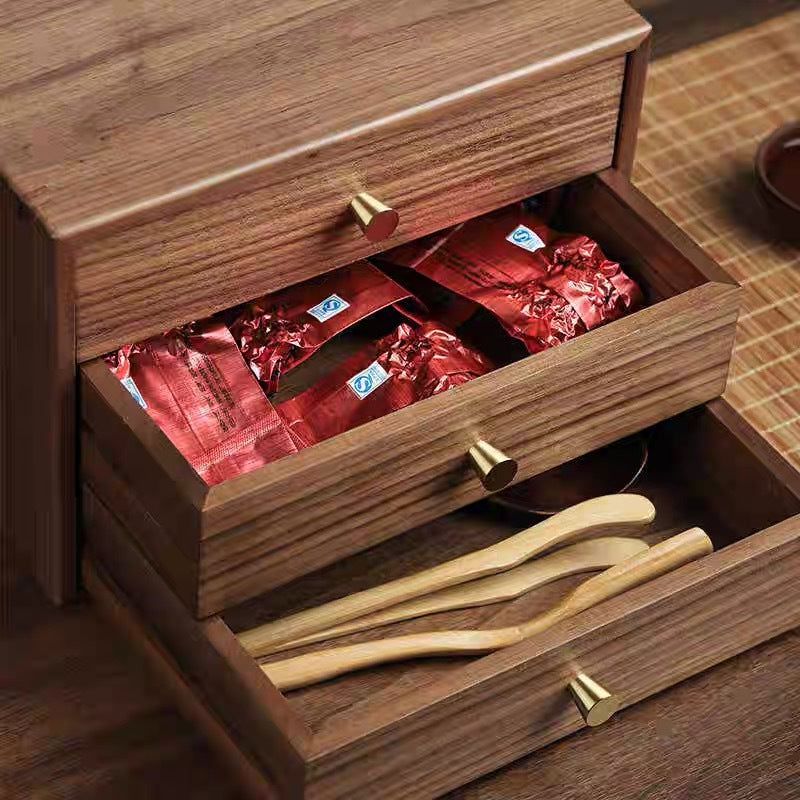 Wooden Drawer Storage Unit Kalsten