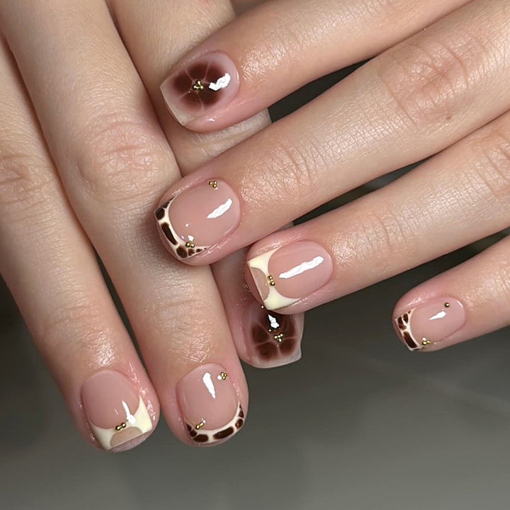 Elegant Heart-Designed Press-On Nail Tips Kalsten