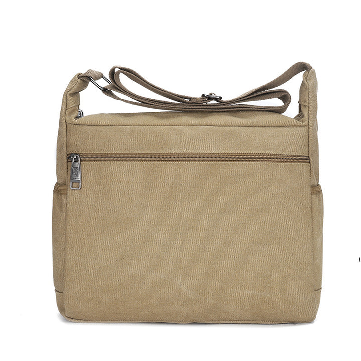 Versatile Canvas Messenger Bag