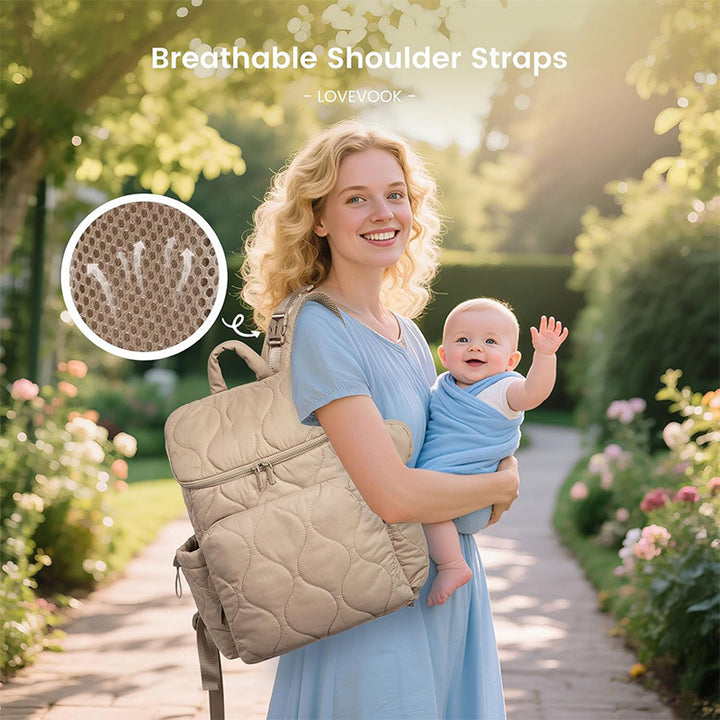 Quilted Multi-Purpose Backpack Kalsten