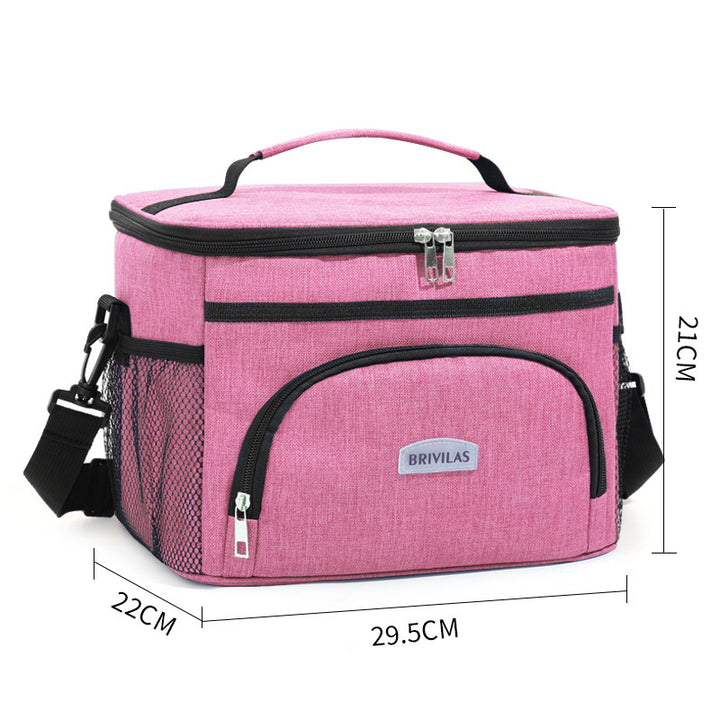 Multi-Compartment Insulated Lunch Cooler