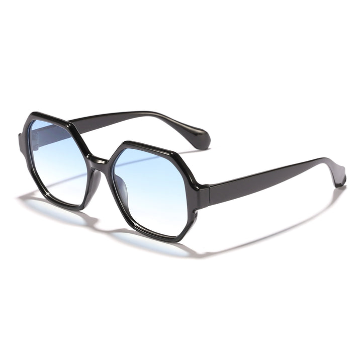 Women's fashionable sunglasses with hexagonal frame and UV protection Kalsten