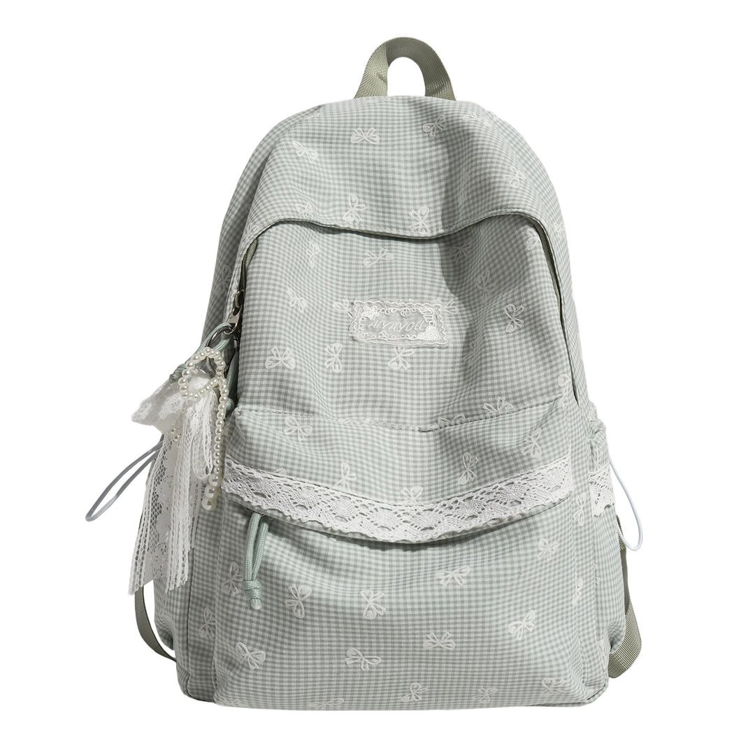 Sweet Floral-Embellished Backpack Kalsten