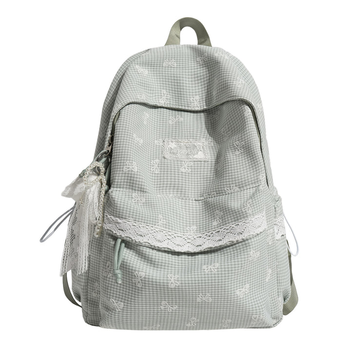 Sweet Floral-Embellished Backpack Kalsten