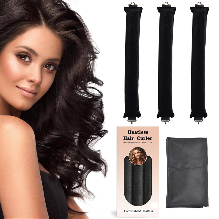 Heatless Hair Curling Rods