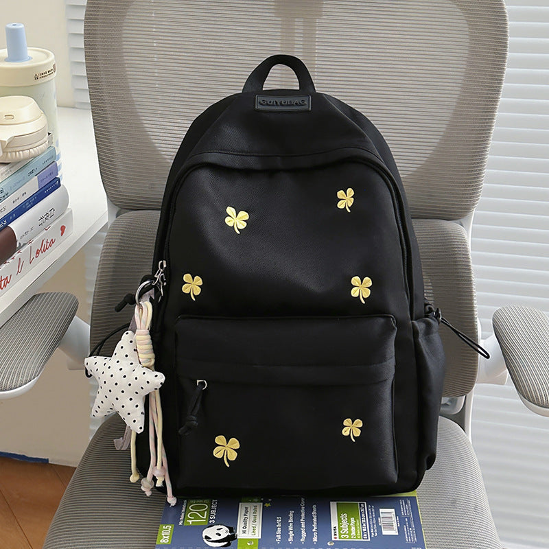 Floral Embroidered Casual Backpack Kalsten 1791205343