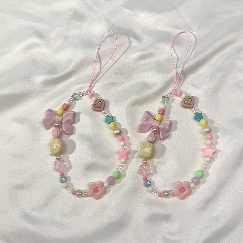 Colorful Playful Beaded Charm Strap Kalsten