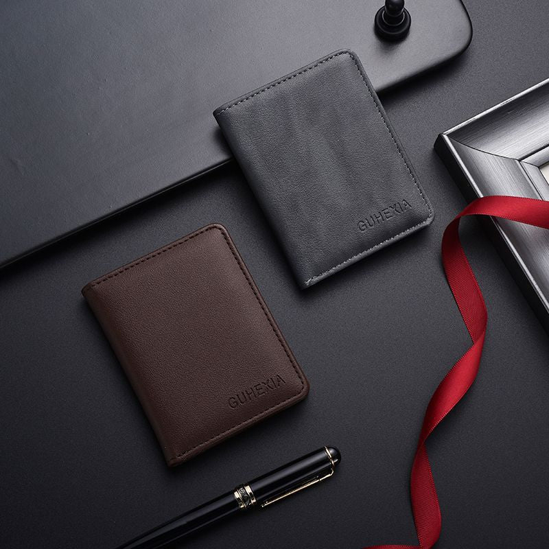 Compact Leather Card Holder