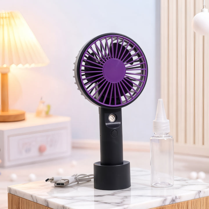 Ladies portable hand fan with spray function Kalsten