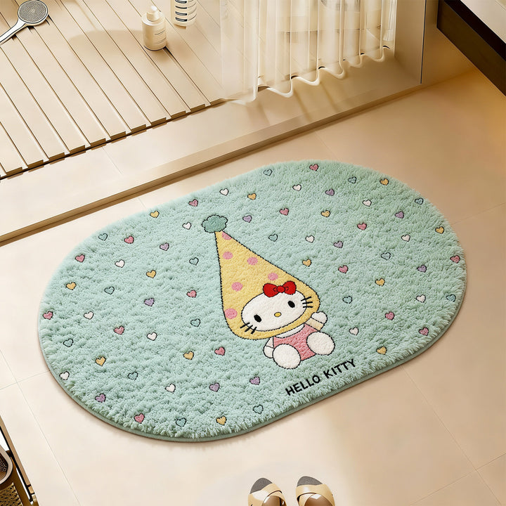 Cute Cartoon-Themed Bath Rug