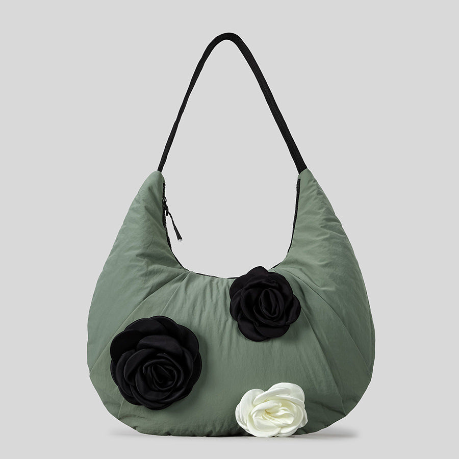Floral Embellished Shoulder Bag