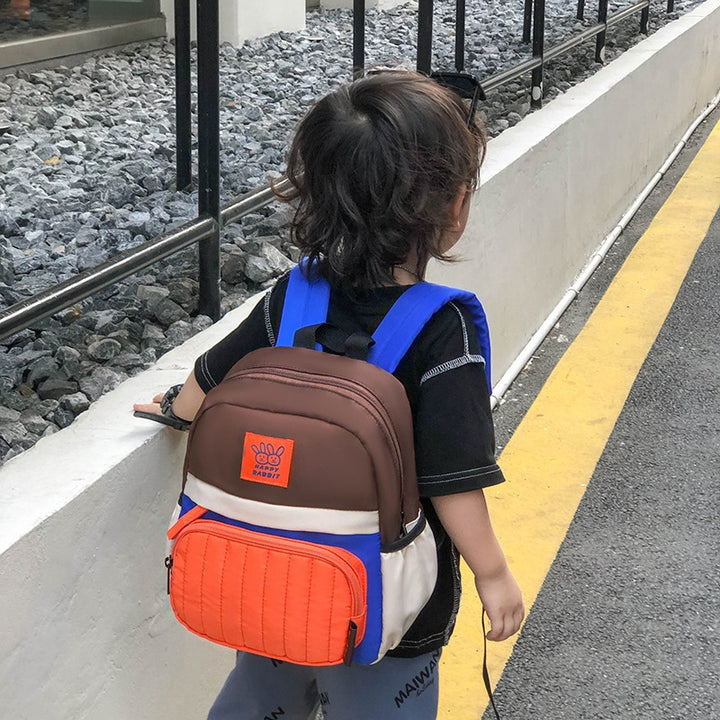 Color-Block Casual Backpack Kalsten