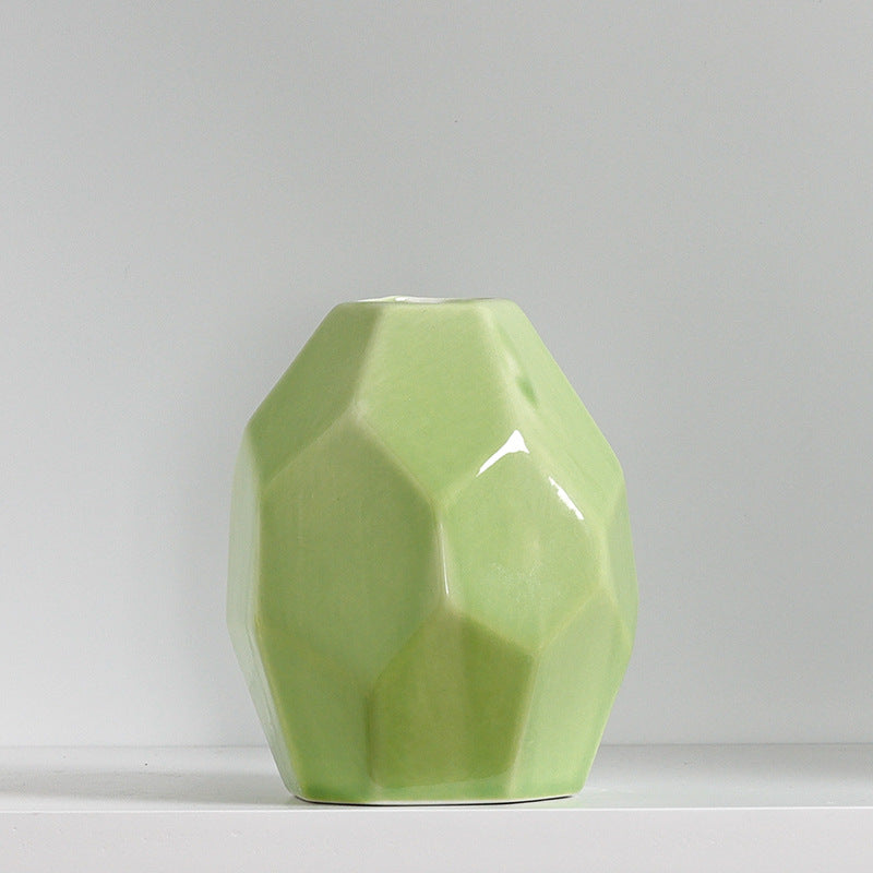 Geometric Modern Ceramic Vase Kalsten