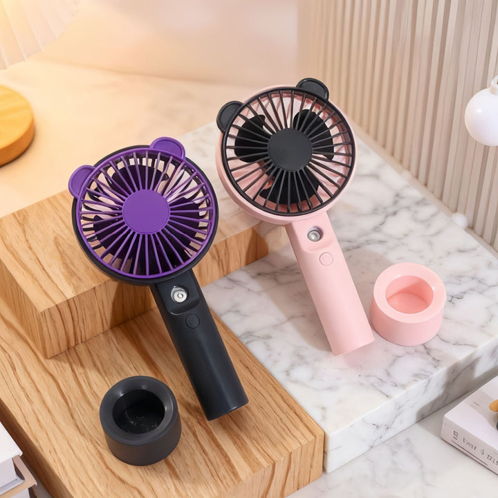 Ladies portable fan with spray function Kalsten