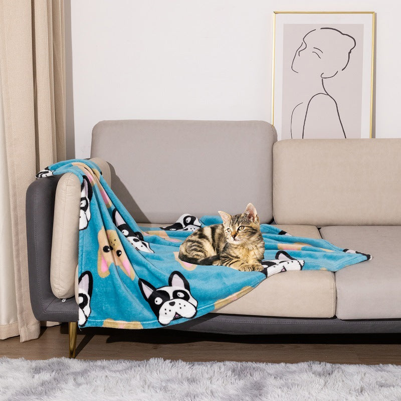 Cozy Fleece Throw Blanket
