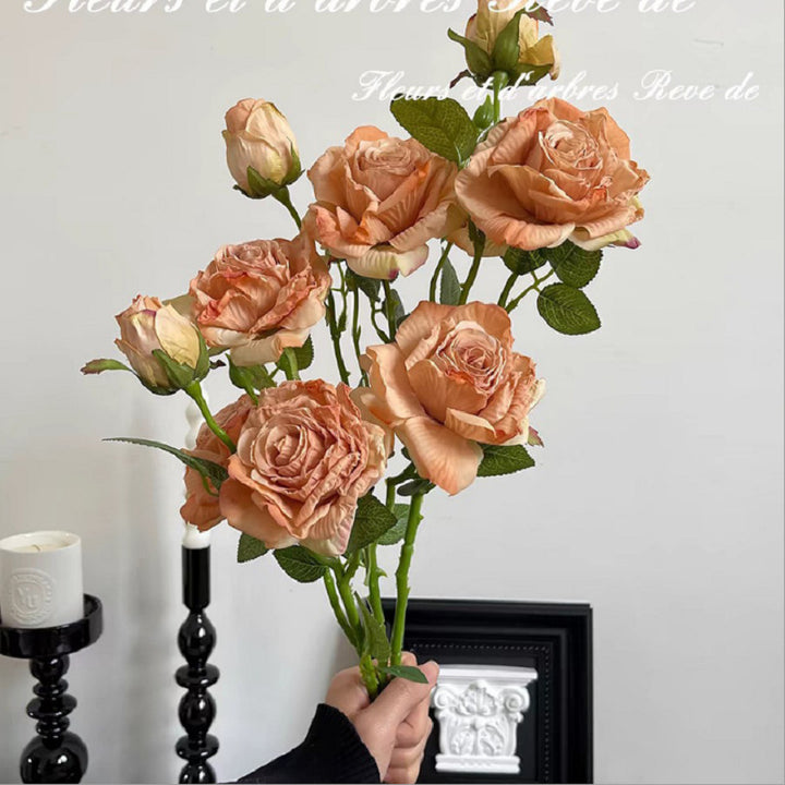 Lifelike Rose Floral Arrangement
