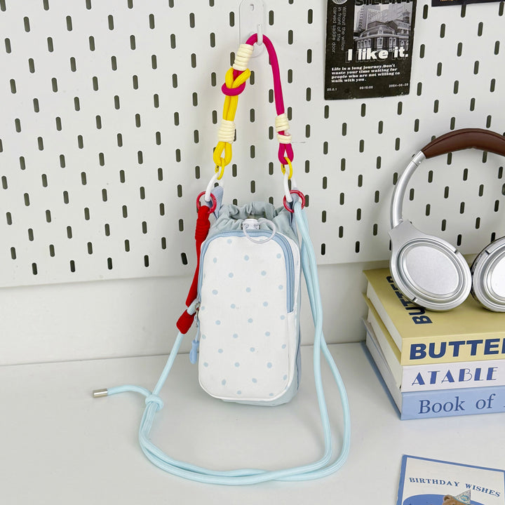 Trendy Polka Dot Mini Crossbody Bag