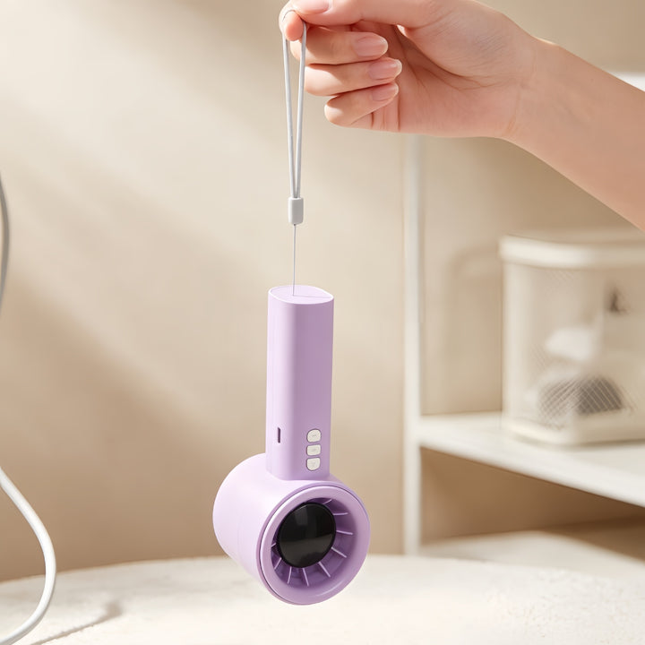 Women's portable high-speed fan with digital temperature display Kalsten