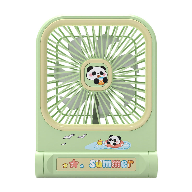 Women's Portable Mini Fan in Playful Panda Design Kalsten