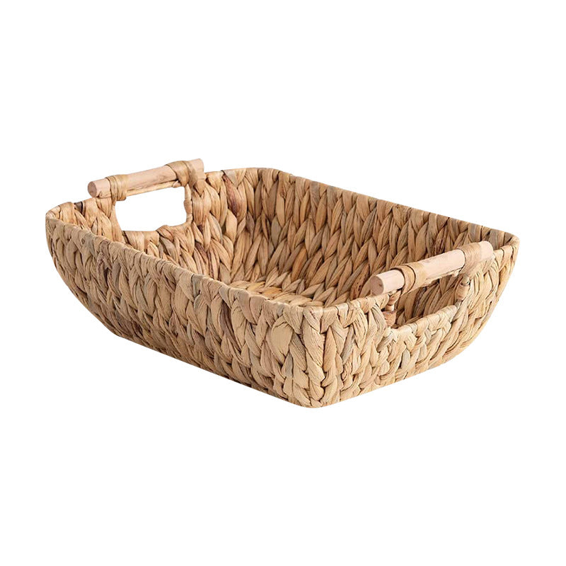 Decorative storage basket made of natural materials Kalsten