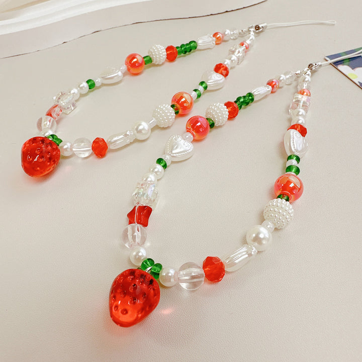 Beaded Fruit Charm Eyewear Chain Kalsten