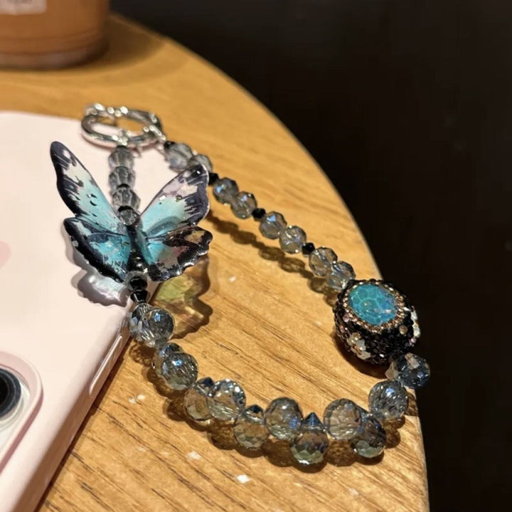 Butterfly Charm Phone Lanyard Kalsten