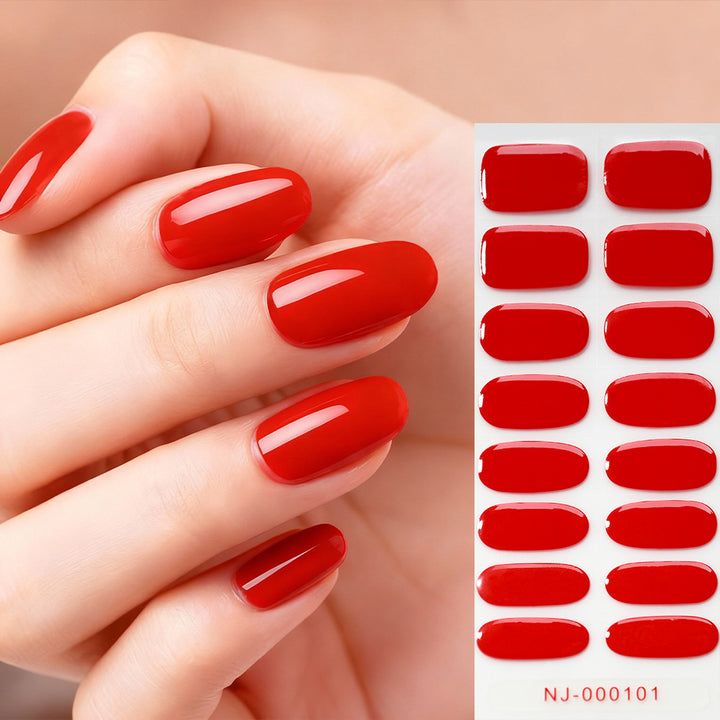 High-Gloss Gel Nail Wraps