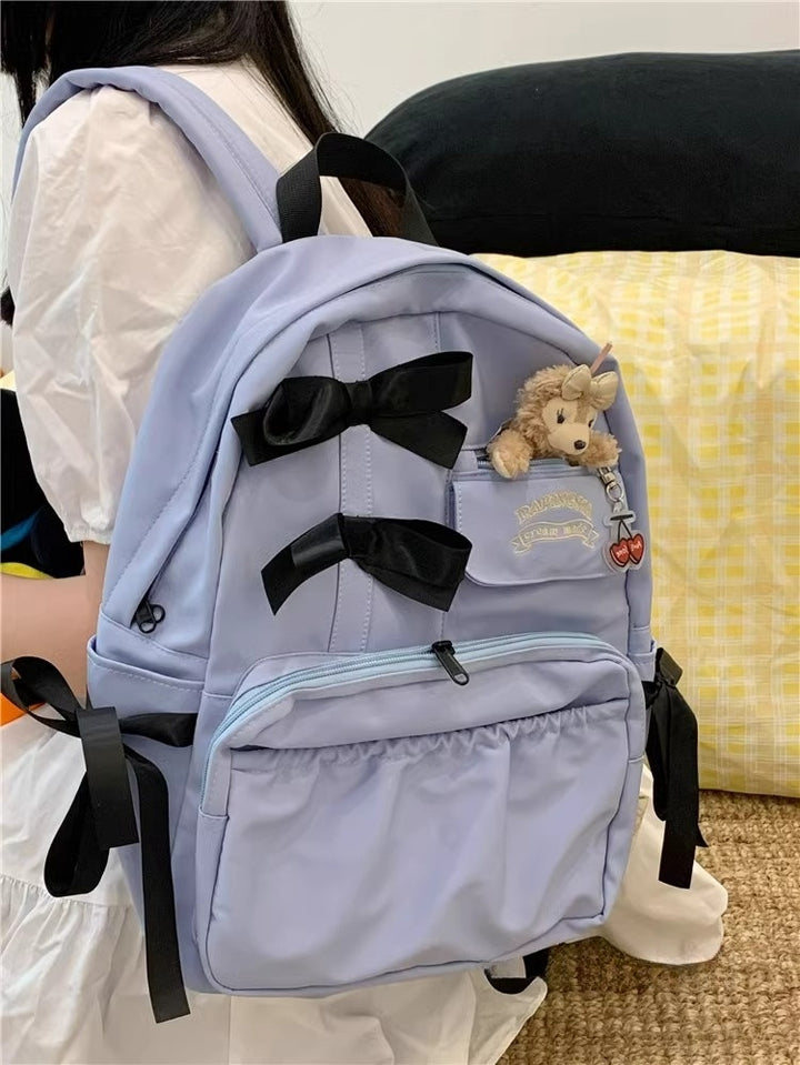 Cute Bow-Detail Backpack Kalsten