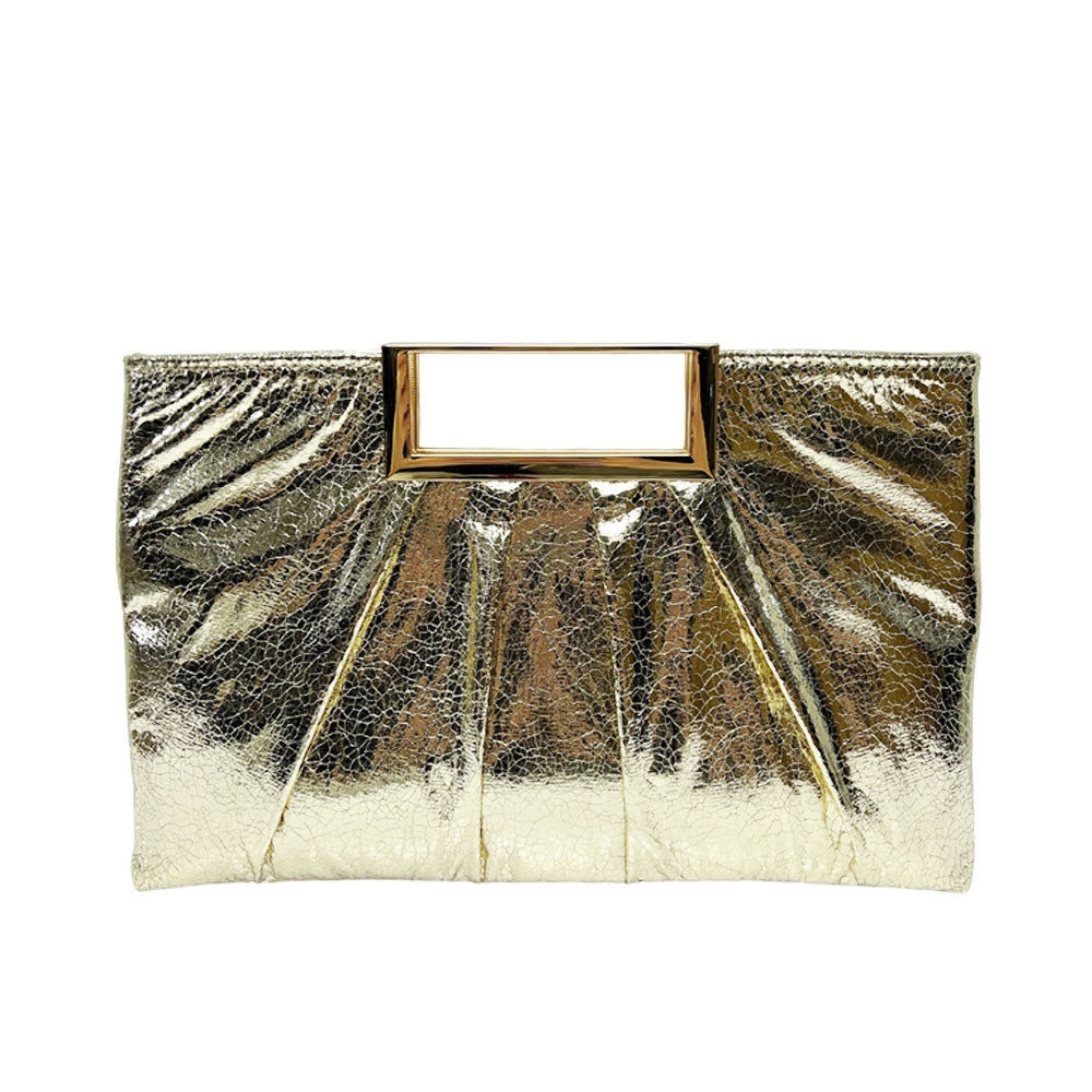 Stylish Pleated Clutch Bag