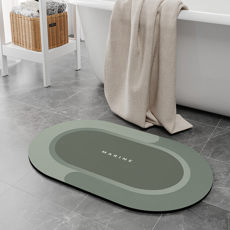 Contemporary Non-Slip Bath Mat