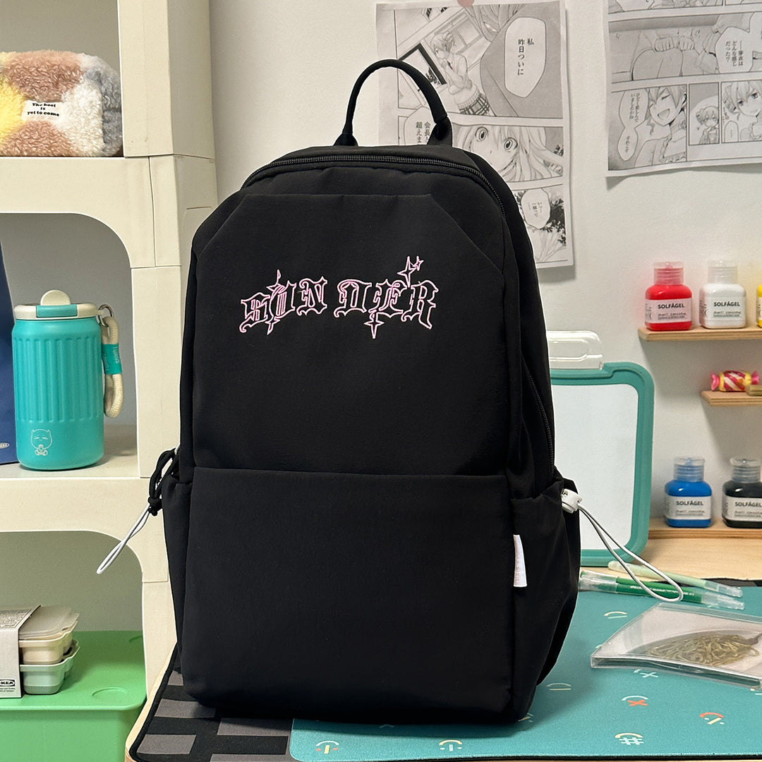 Stylish Embroidered Backpack Kalsten 1791206064