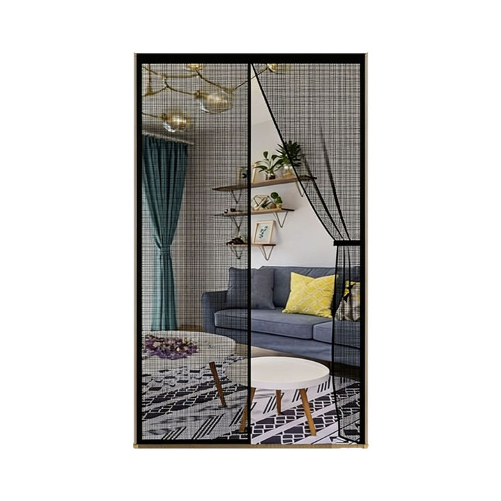 Fly screen with magnetic closure Kalsten