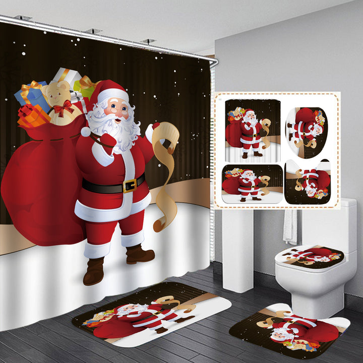 Christmas-Themed Bathroom Set Kalsten