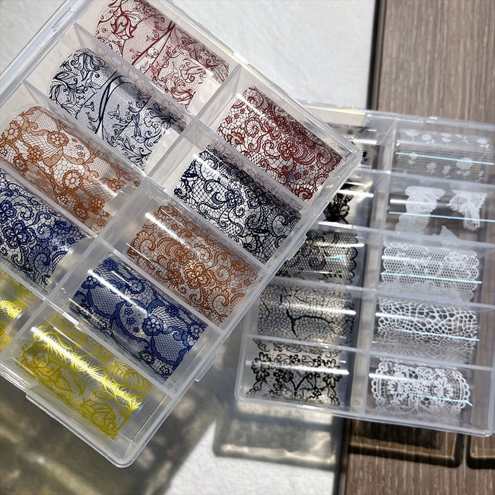 Decorative Lace Nail Art Tape Set