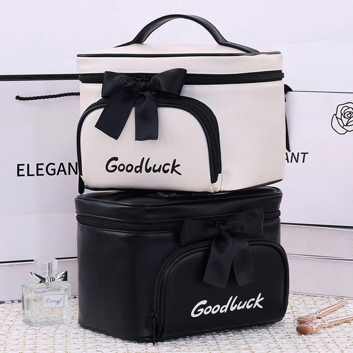 Cosmetic Transport Bag With Stylish Design And Practical Compartment Arrangement Kalsten