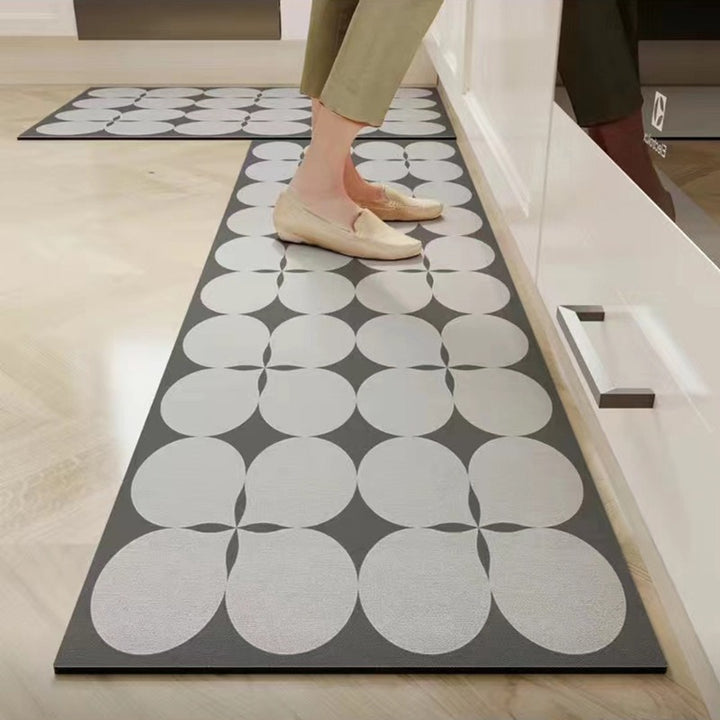 Floral Design Anti-Fatigue Kitchen Mat Kalsten