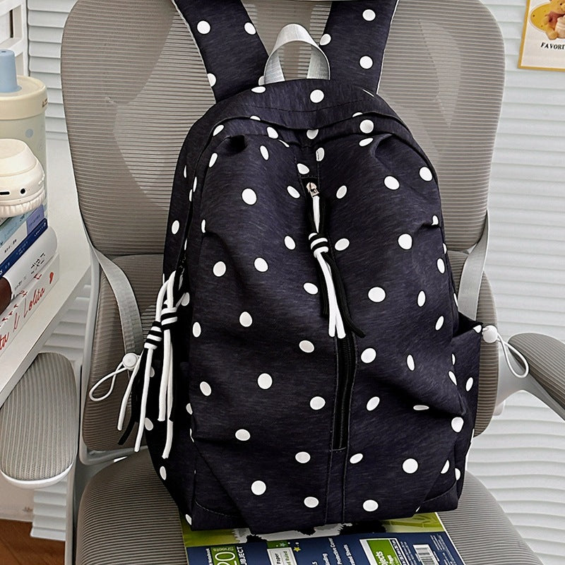 Playful Polka Dot Backpack Kalsten