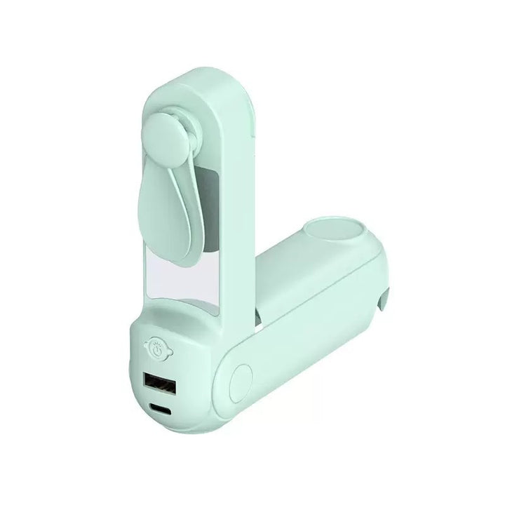 Women Portable USB Fan with Flexible Mount Kalsten